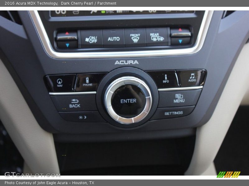 Dark Cherry Pearl / Parchment 2016 Acura MDX Technology