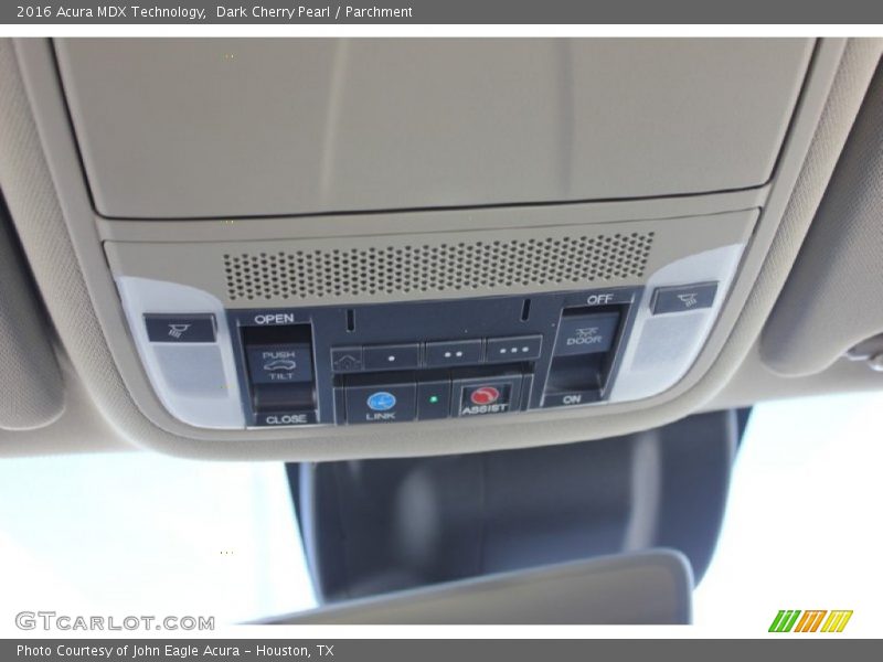 Dark Cherry Pearl / Parchment 2016 Acura MDX Technology