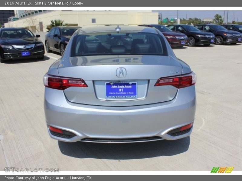 Slate Silver Metallic / Ebony 2016 Acura ILX