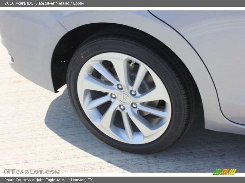 Slate Silver Metallic / Ebony 2016 Acura ILX