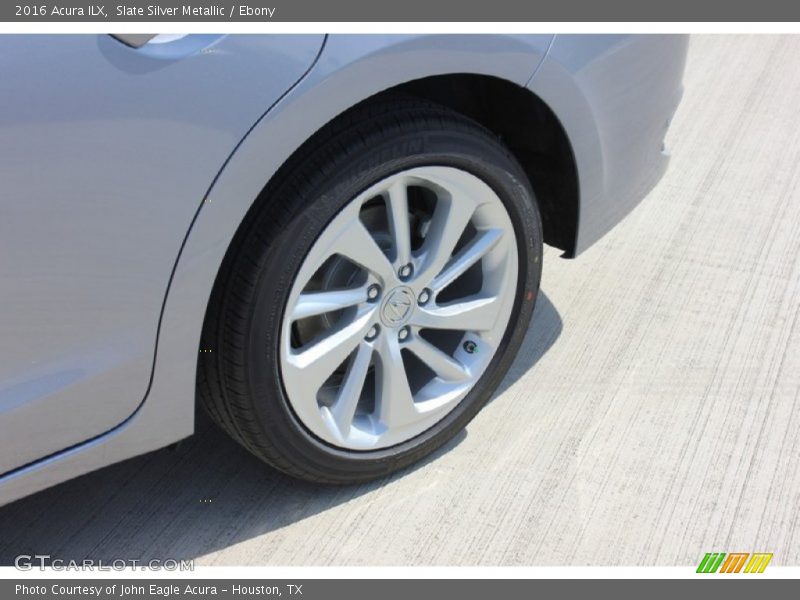 Slate Silver Metallic / Ebony 2016 Acura ILX