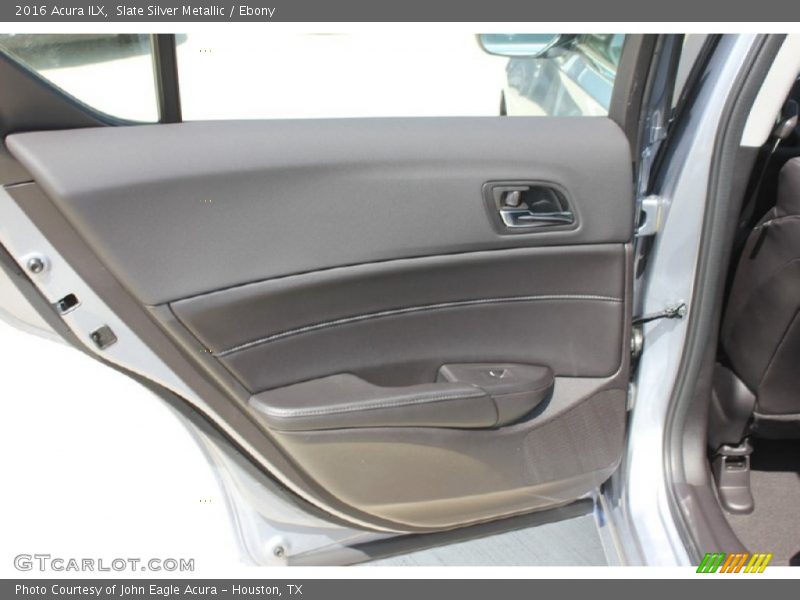 Slate Silver Metallic / Ebony 2016 Acura ILX