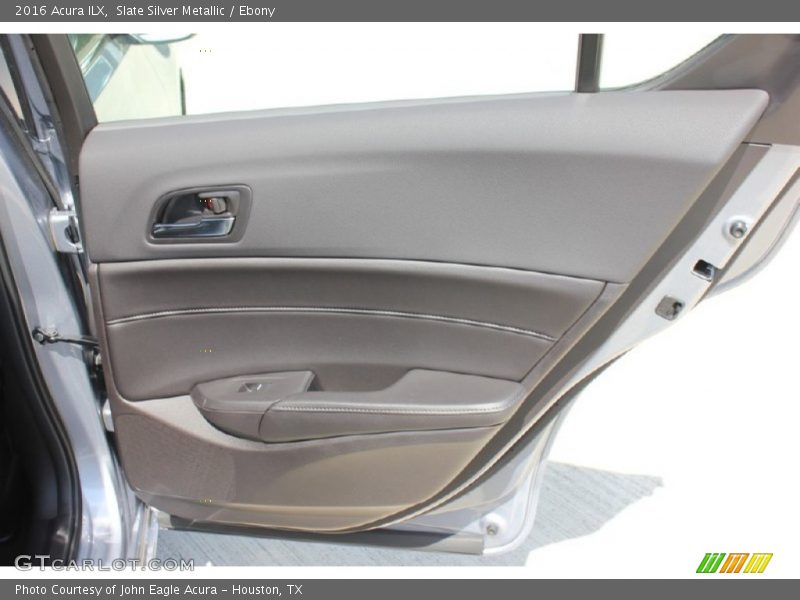 Slate Silver Metallic / Ebony 2016 Acura ILX