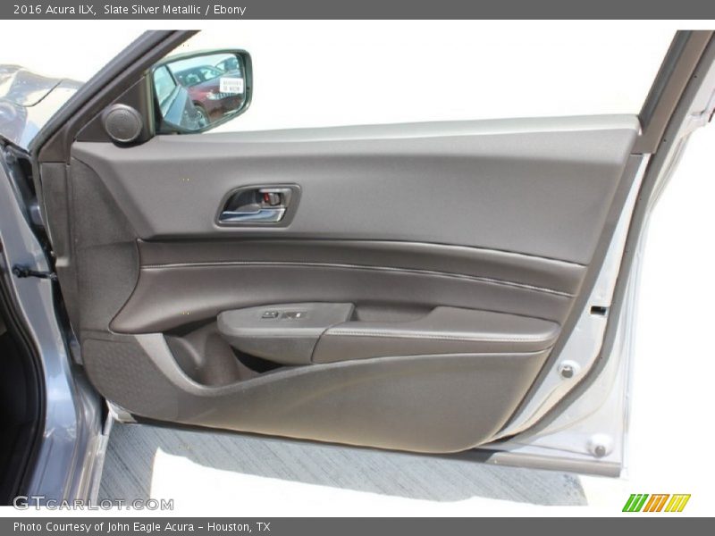 Slate Silver Metallic / Ebony 2016 Acura ILX