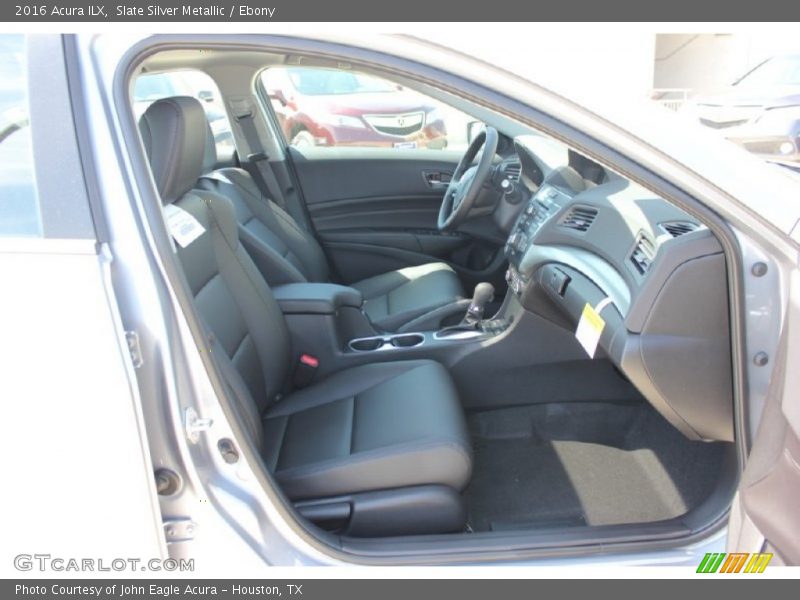 Slate Silver Metallic / Ebony 2016 Acura ILX