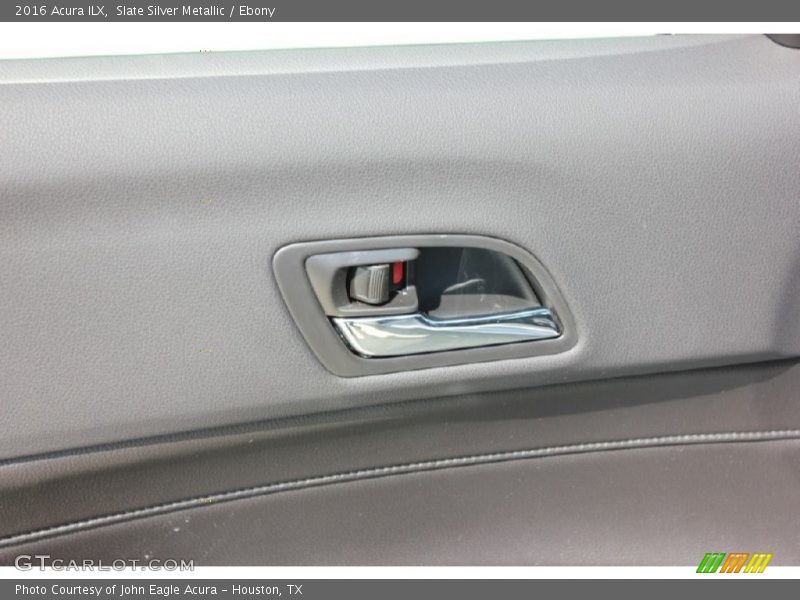 Slate Silver Metallic / Ebony 2016 Acura ILX