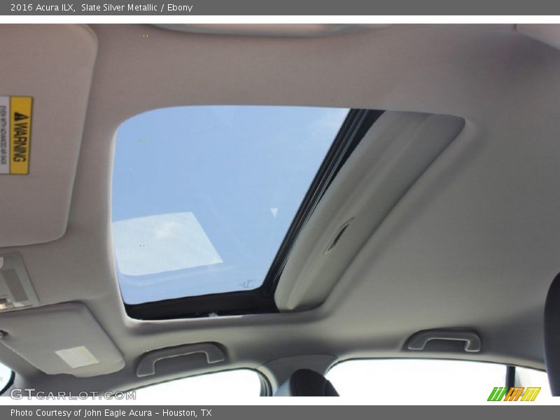Slate Silver Metallic / Ebony 2016 Acura ILX