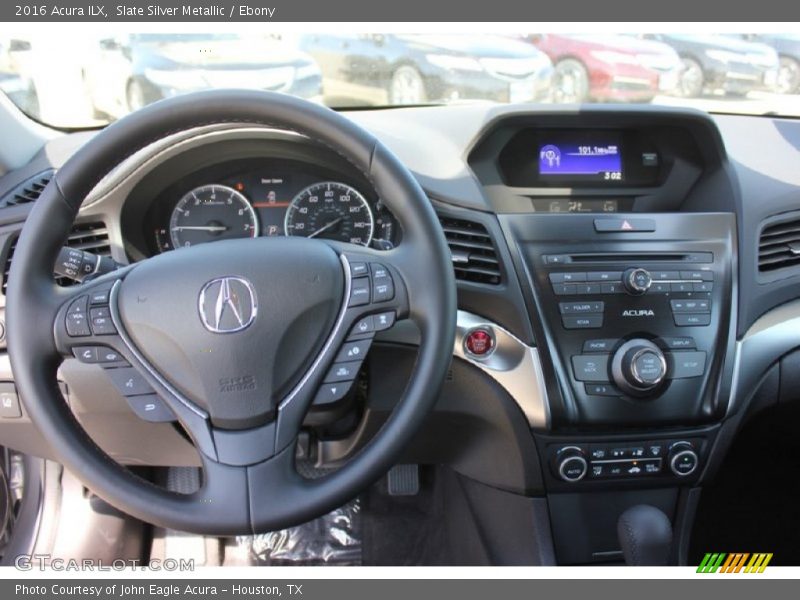 Slate Silver Metallic / Ebony 2016 Acura ILX