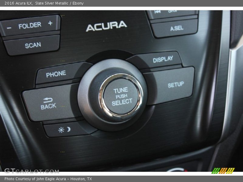 Slate Silver Metallic / Ebony 2016 Acura ILX