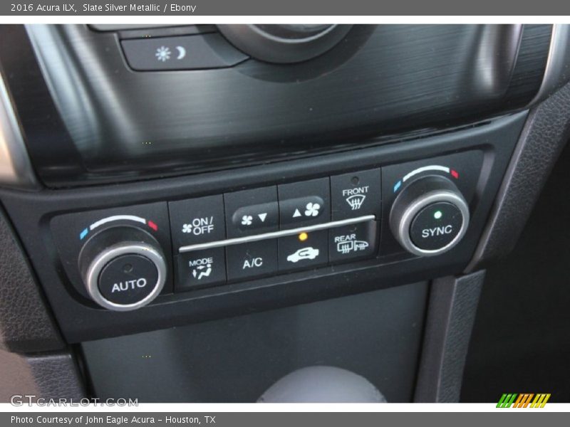 Slate Silver Metallic / Ebony 2016 Acura ILX
