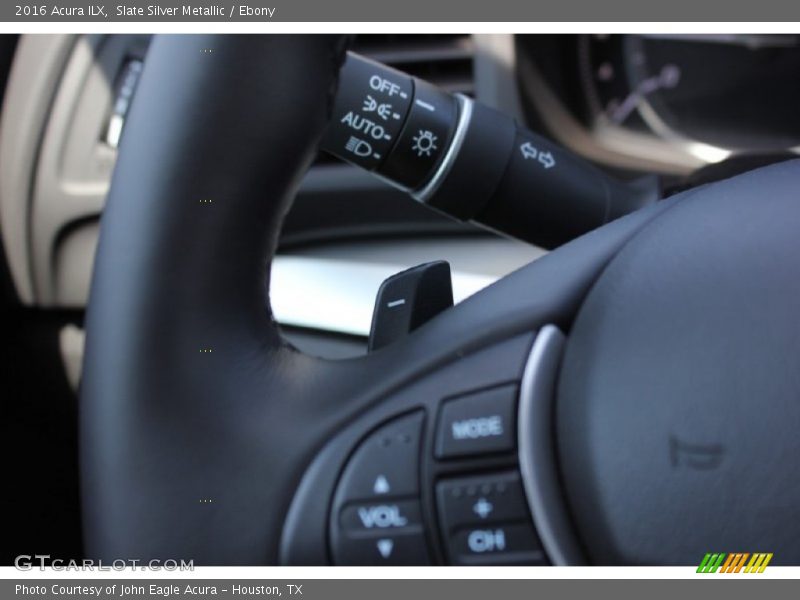 Slate Silver Metallic / Ebony 2016 Acura ILX