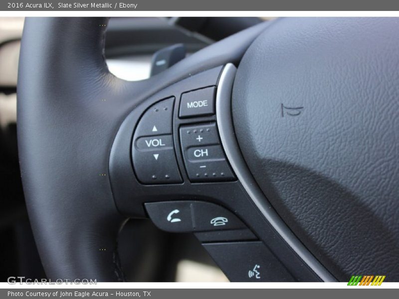 Slate Silver Metallic / Ebony 2016 Acura ILX