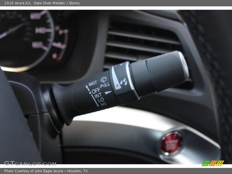 Slate Silver Metallic / Ebony 2016 Acura ILX