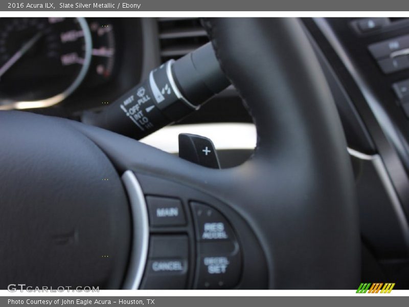 Slate Silver Metallic / Ebony 2016 Acura ILX