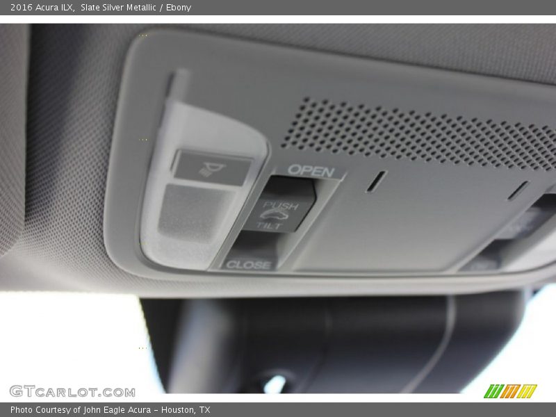 Slate Silver Metallic / Ebony 2016 Acura ILX