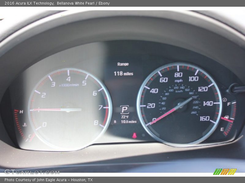 Bellanova White Pearl / Ebony 2016 Acura ILX Technology