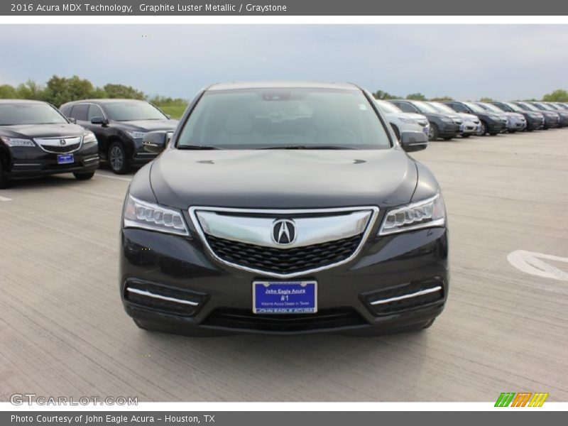 Graphite Luster Metallic / Graystone 2016 Acura MDX Technology