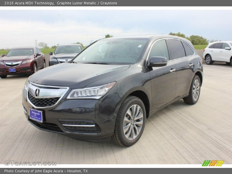Graphite Luster Metallic / Graystone 2016 Acura MDX Technology