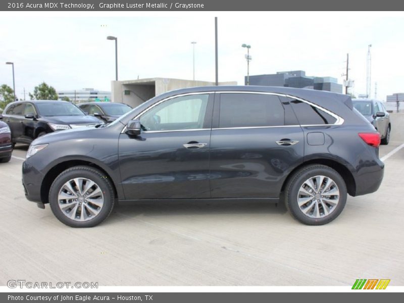 Graphite Luster Metallic / Graystone 2016 Acura MDX Technology