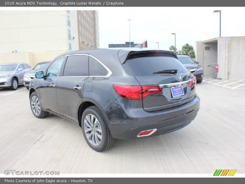 Graphite Luster Metallic / Graystone 2016 Acura MDX Technology