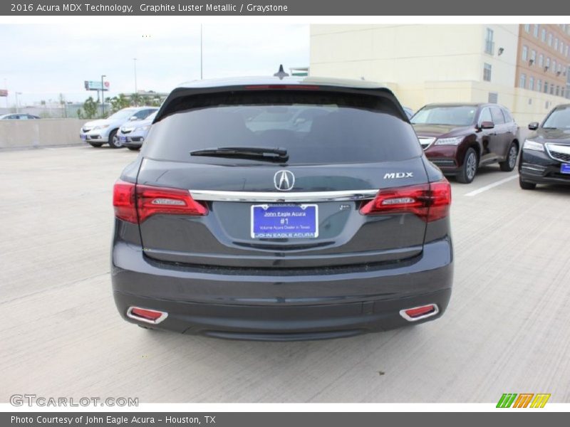 Graphite Luster Metallic / Graystone 2016 Acura MDX Technology
