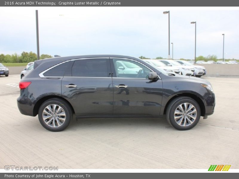 Graphite Luster Metallic / Graystone 2016 Acura MDX Technology