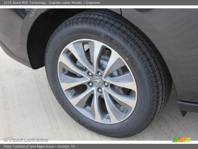 Graphite Luster Metallic / Graystone 2016 Acura MDX Technology