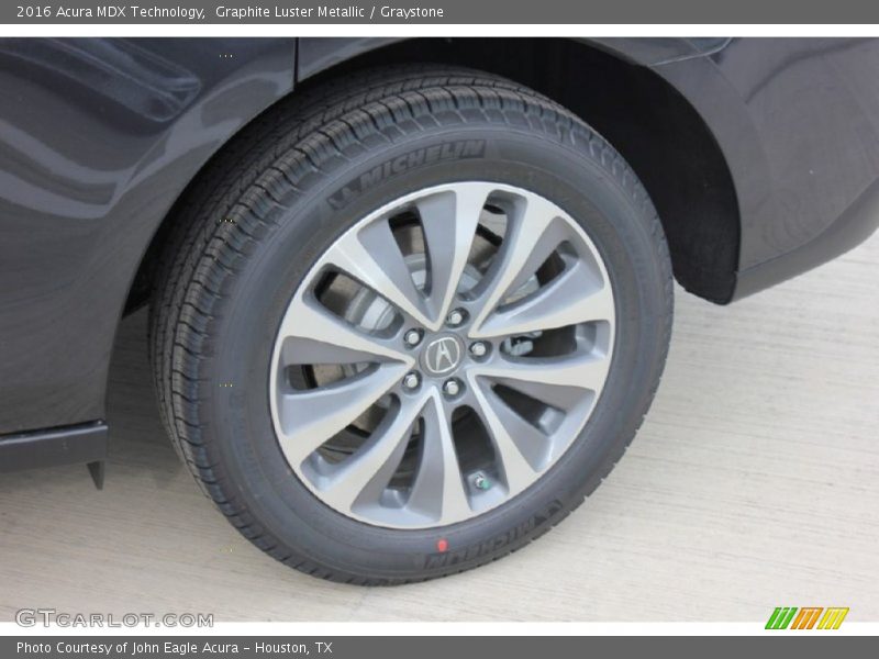 Graphite Luster Metallic / Graystone 2016 Acura MDX Technology