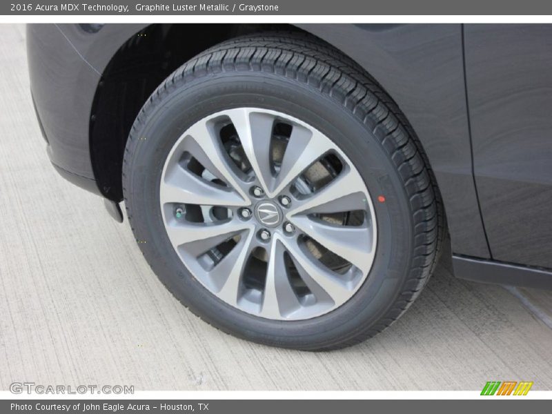 Graphite Luster Metallic / Graystone 2016 Acura MDX Technology