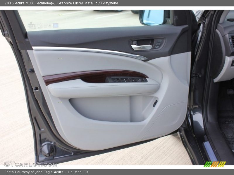 Graphite Luster Metallic / Graystone 2016 Acura MDX Technology