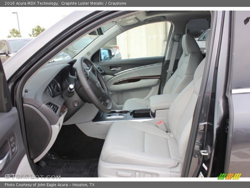 Graphite Luster Metallic / Graystone 2016 Acura MDX Technology
