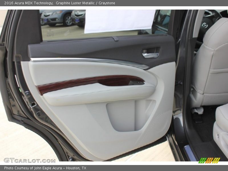 Graphite Luster Metallic / Graystone 2016 Acura MDX Technology