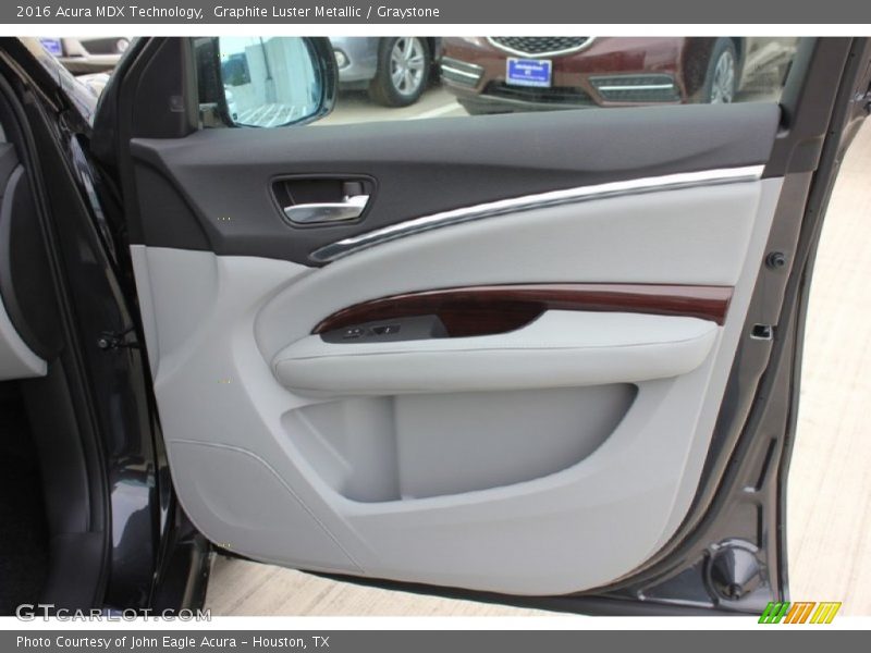 Graphite Luster Metallic / Graystone 2016 Acura MDX Technology