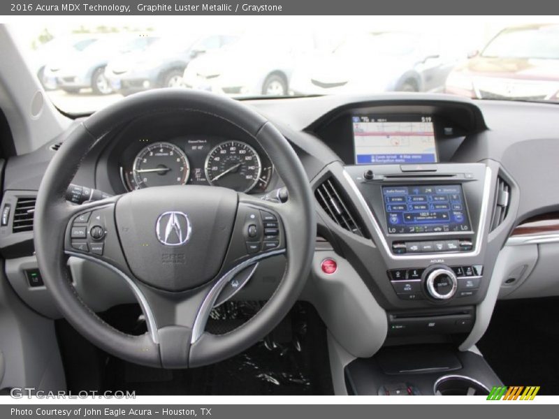 Graphite Luster Metallic / Graystone 2016 Acura MDX Technology