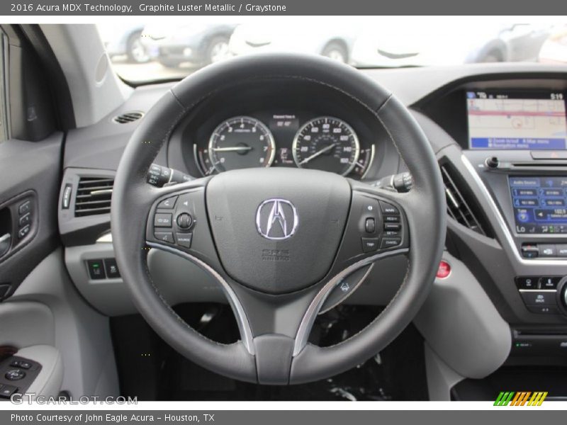 Graphite Luster Metallic / Graystone 2016 Acura MDX Technology