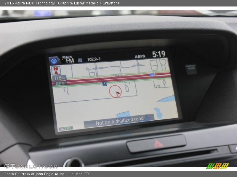 Graphite Luster Metallic / Graystone 2016 Acura MDX Technology