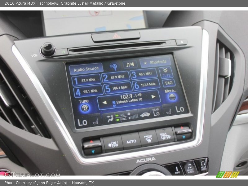Graphite Luster Metallic / Graystone 2016 Acura MDX Technology