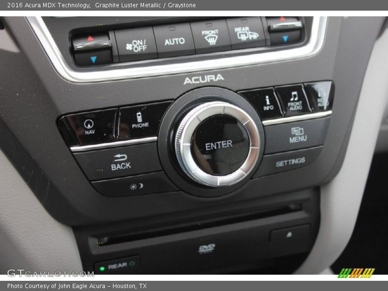 Graphite Luster Metallic / Graystone 2016 Acura MDX Technology