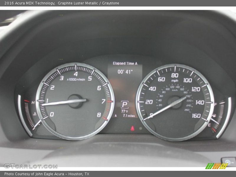 Graphite Luster Metallic / Graystone 2016 Acura MDX Technology
