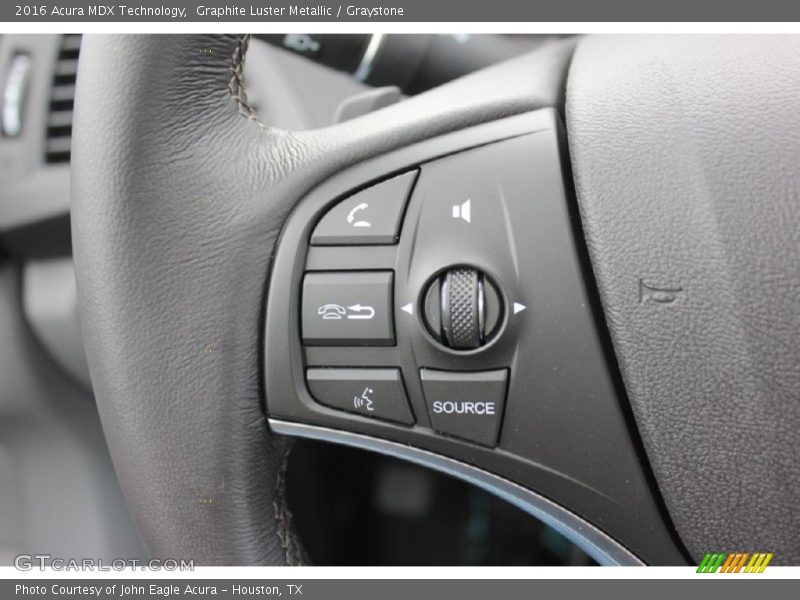 Graphite Luster Metallic / Graystone 2016 Acura MDX Technology
