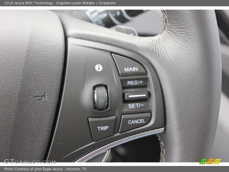 Graphite Luster Metallic / Graystone 2016 Acura MDX Technology