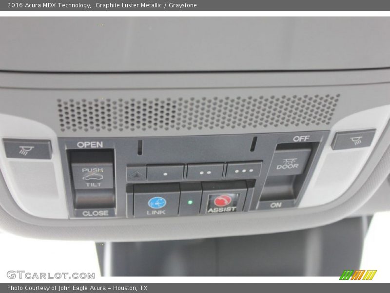 Graphite Luster Metallic / Graystone 2016 Acura MDX Technology