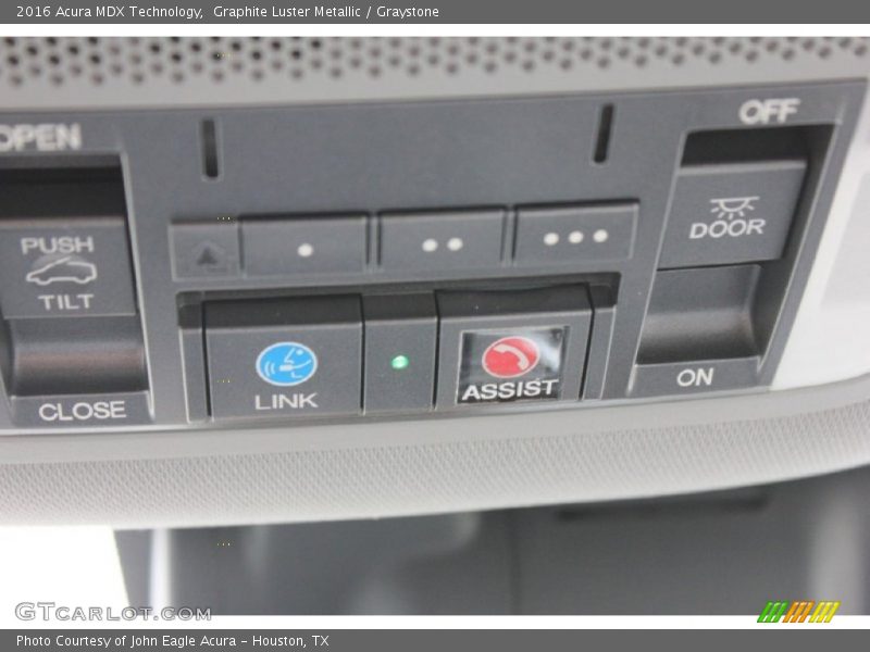 Graphite Luster Metallic / Graystone 2016 Acura MDX Technology
