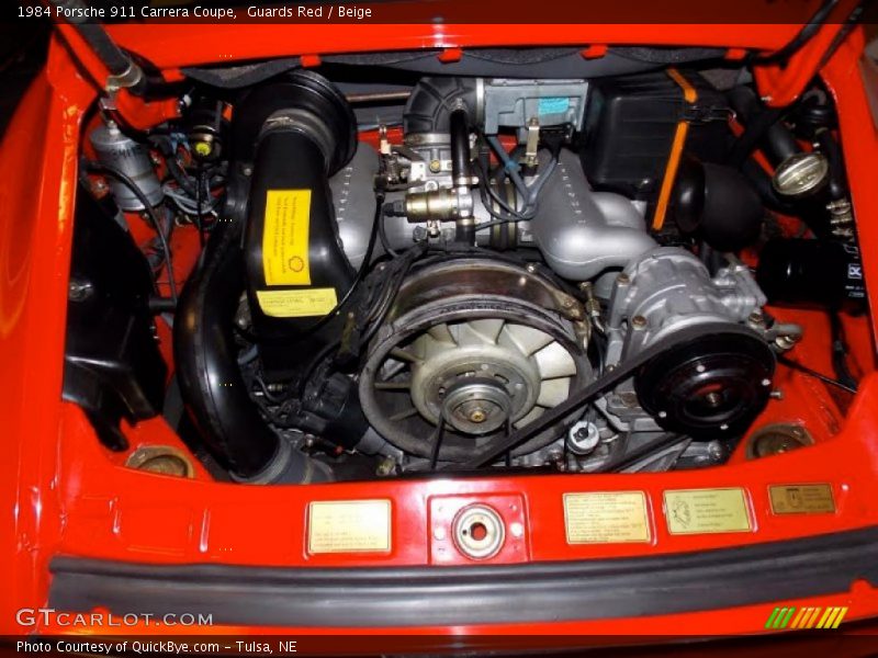  1984 911 Carrera Coupe Engine - 3.2 Liter SOHC 12V Flat 6 Cylinder