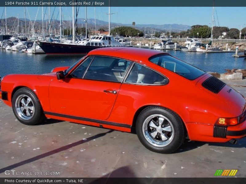 Guards Red / Beige 1984 Porsche 911 Carrera Coupe