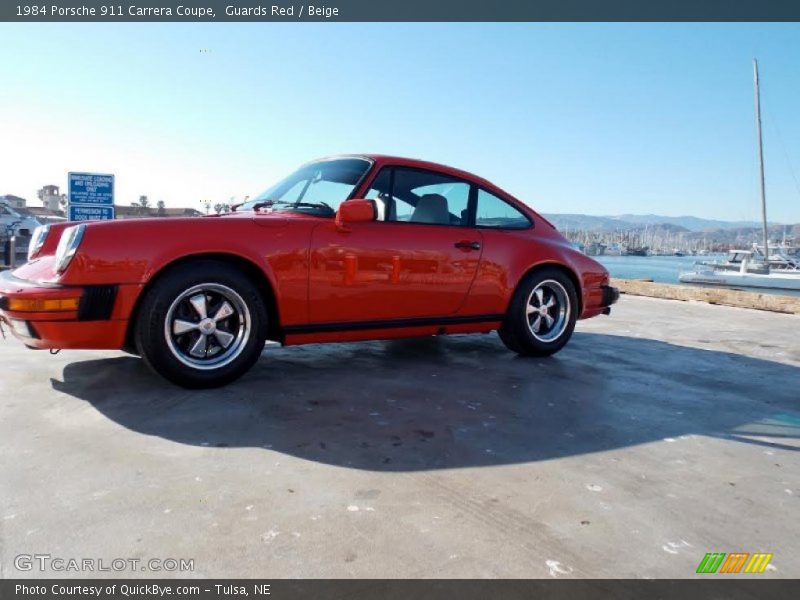 Guards Red / Beige 1984 Porsche 911 Carrera Coupe