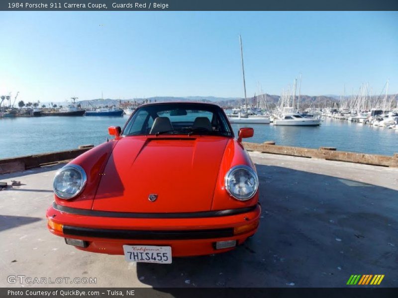 Guards Red / Beige 1984 Porsche 911 Carrera Coupe