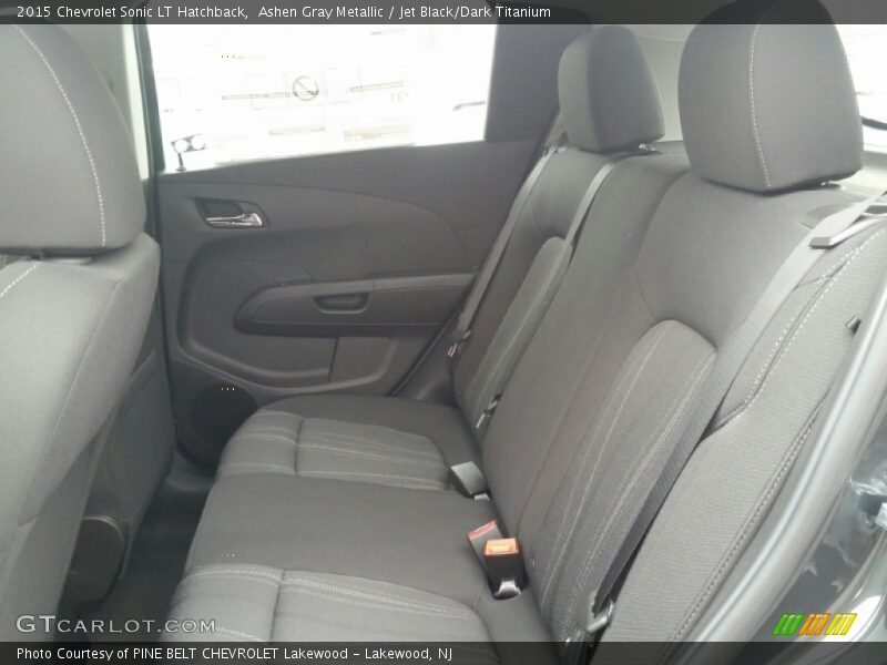 Ashen Gray Metallic / Jet Black/Dark Titanium 2015 Chevrolet Sonic LT Hatchback