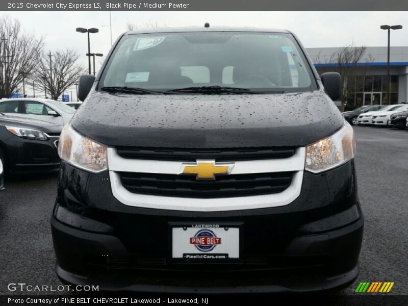 Black Pipe / Medium Pewter 2015 Chevrolet City Express LS