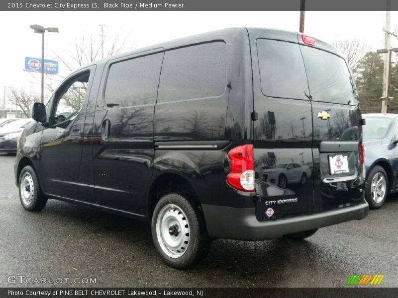Black Pipe / Medium Pewter 2015 Chevrolet City Express LS